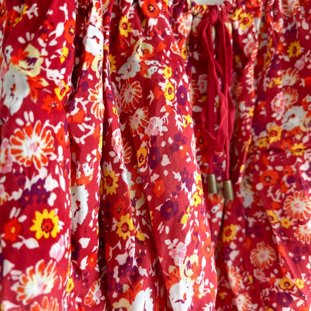 Urban Outfitters Floral Print Festival Top